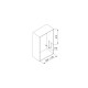 Penderie rabattable pour armoire Hang, 830 - 1150, Peint gris pierre, Acier et Plastique 