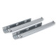 Porte-bouteilles latéral extractible Supra avec fermeture amortie, module 150mm, Acier, Peint aluminium 