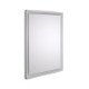 Miroir de salle de bain Heracles avec éclairage LED frontal et décoratif (AC 230V 50Hz), 34 W, Plastique et Verre 