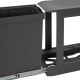 Poubelles de recyclage pour la cuisine, 3 x 10L, fixation inférieure et extraction automatique, Acier et Plastique, Gris antracite 
