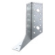 Support U ailes extérieures droite galvanisé 25x140 Alberts - 331504 