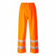 Pantalon de pluie haute visibilité multirisques portwest sealtex Orange