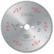 Lame faible épaisseur trapèze plate pour plastiques freud - ø255 2,2/1,6 al25,4 z100 tp+ - f03fs05172 -lu4b 0400 