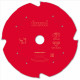 Lame diamant pour scie circulaire portative sans fil freud - ø165 1,8/1,2 al20 z4 td 10° - f03fs10096 -fr07f002hc 