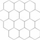 Grillage à poule 1 x 10 m hexagonal galva 