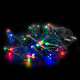 Guirlande 40led multicolore 4m extérieur 