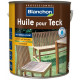 Huile en phase acqueuse pour bois exotiques, hydrofuge, aspect mat, bidon 1l 