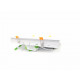 Downlight spot led cob rectangle orientable 2x20w 120 - couleur eclairage au choix 