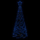 Arbre de Noël cône 200 LED 70x180 cm - Couleur d'éclairage au choix Bleu