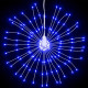 Étoile rayonnante de Noël 140 LED 17 cm - Couleur d'éclairage et nombre de pièces au choix Bleu