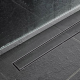 vidaXL Caniveau de douche en acier inox 540 x 110 mm 