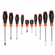Skandia Set de 10 tournevis professionnels 