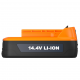 FERM Batterie 14,4 V 1,5 Ah Li-ion CDA1076S 