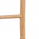 Porte-serviette échelle en bambou avec 6 crochets 
