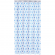 Sealskin Rideau de douche Triangles 180 cm Bleu 233611321 