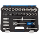 Draper tools expert jeu de douilles métriques 30 pcs 1/2" 16452 