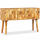 Vidaxl buffet bois massif de manguier 118 x 35 x 75 cm 