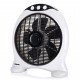 Tristar ventilateur de bureau ve-5997 50 w noir et blanc 