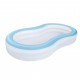 Bestway piscine led en forme de vague 280 x 157 x 46 cm 