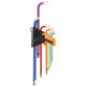 Beta tools jeu de clés hex bout sphérique 9 pcs 96bp-co/sc9 000961519 