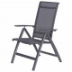 Garden impressions chaise de jardin inclinable gala gris 00300gt 