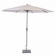 Garden impressions parasol lotus 300 cm écru 11084 