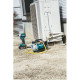 pompe a vide 18 v li-ion 5 ah 50 l/min 20 pa - dvp180rt 