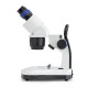 Microscope stéréo binocular wf 10× ø 20.0 mm zoom 2x / 4x angle 45° led - ose 421 