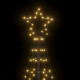 Arbre de Noël lumineux avec piquets 220 LED - Couleur d'éclairage et hauteur au choix 