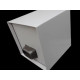 Boite à eau alu 300x300x300 - RAL 7036 Gris Platine 
