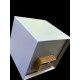 Boite à eau alu 400x400x400 - RAL 9006 Gris 