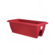 Jardinière "balcon" evolution - riviera - coloris au choix Rouge