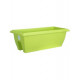 Jardinière "balcon" evolution - riviera - coloris au choix Vert anis