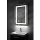 Miroir rasage, var. Couleur auto rvb, bluetooth, anti-buée, capteur k177irgbaud 