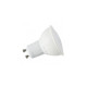 Kit spot led GU10 3 watt (eq. 30 watt) - Douille GU10 domino - Support blanc - Couleur eclairage - Blanc froid, Type Support - Rond fixe 85mm 
