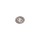 Kit Spot led GU10 4,5 watt (eq. 50 watt) - Support orientable au choix - Couleur eclairage - Blanc chaud 3000°K, Finition - Acier brossé 