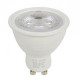 Kit Spot led GU10 5 watt (eq. 50 watt) dimmable - Support Gris - Couleur eclairage - Blanc froid, Type Support - Rond orientable 82mm 