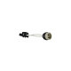 Kit spot led GU10 5 watt (eq. 50 watt) - Douille GU10 domino - Support blanc - Couleur eclairage - Blanc chaud 3000°K, Type Support - Rond fixe 78mm 