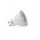 Kit spot led GU10 COB 6 watt (eq. 60 watt) Dimmable - Support gris - Couleur eclairage - Blanc neutre, Type Support - Carré orientable 84mm 