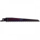 Lame à coupe rapide et droite bois, PVC, plastique (6 à 100mm) forme (C) Longueur utile 130mm, HCS / CV, Qté 5 - MAKITA - P-47086 