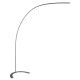 Lampadaire arcs, gris 