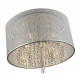 Lampadaire argent brighton 4 lumières 