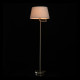 Lampadaire argenté megapolis 1 ampoule 150 cm 