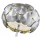 Lampadaire chrome chester 4 lumières 