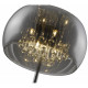 Lampadaire chrome ludlow 4 lumières 
