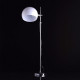 Lampadaire chromé techno 1 ampoule 184 cm 