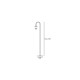 Lampadaire décoratif ding led h1665 12 ampoules 