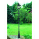 Lampadaire grampian, noir 