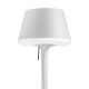 Lampadaire moonlight, polyéthylène, blanc 