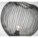 Lampadaire noir mat leeds 1 lumières 